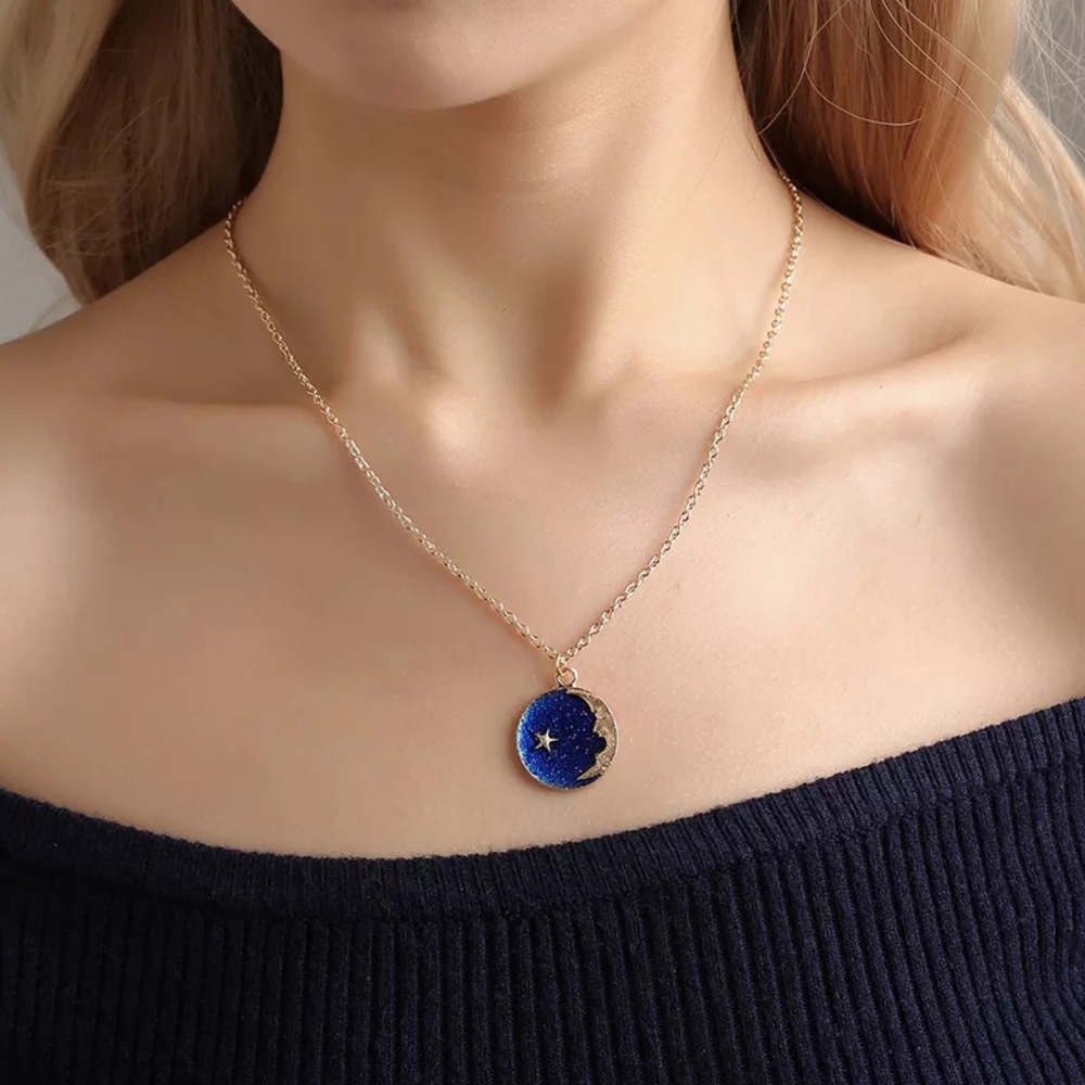 Moon & Star jewelry set - Picture 2 of 4